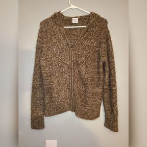 Columbia Women's Knit Full Zip Hooded Size Large